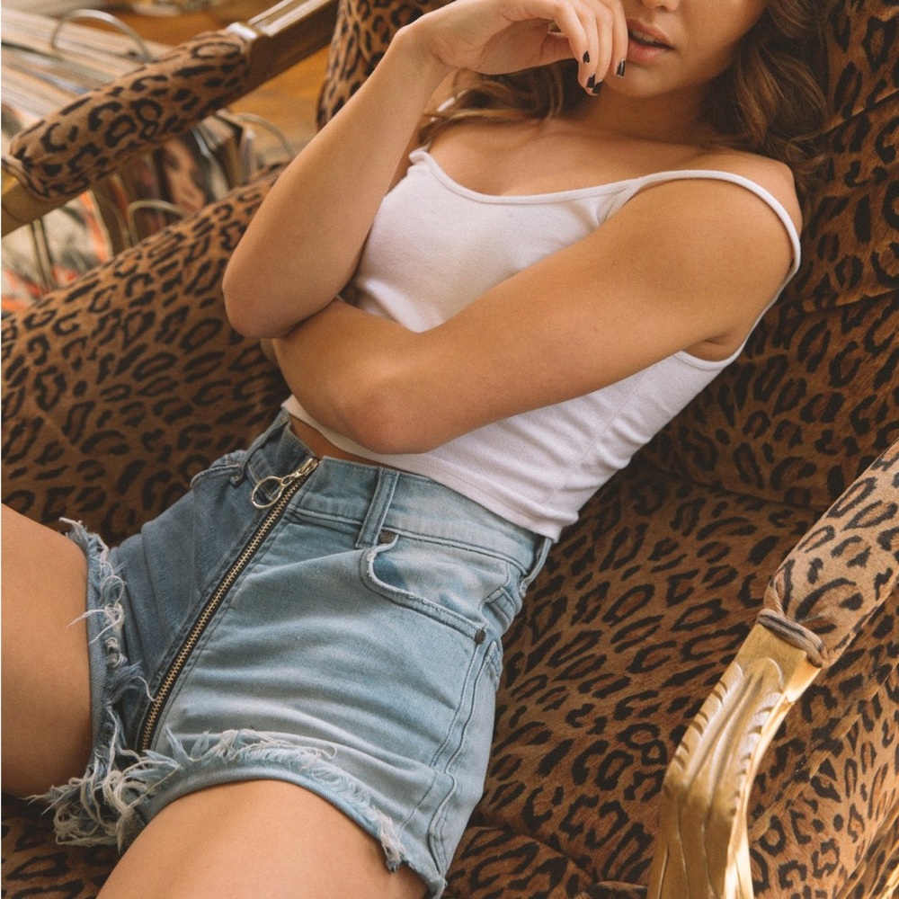 Revice Denim Yin Yang Shorts/ Tokyo Wash